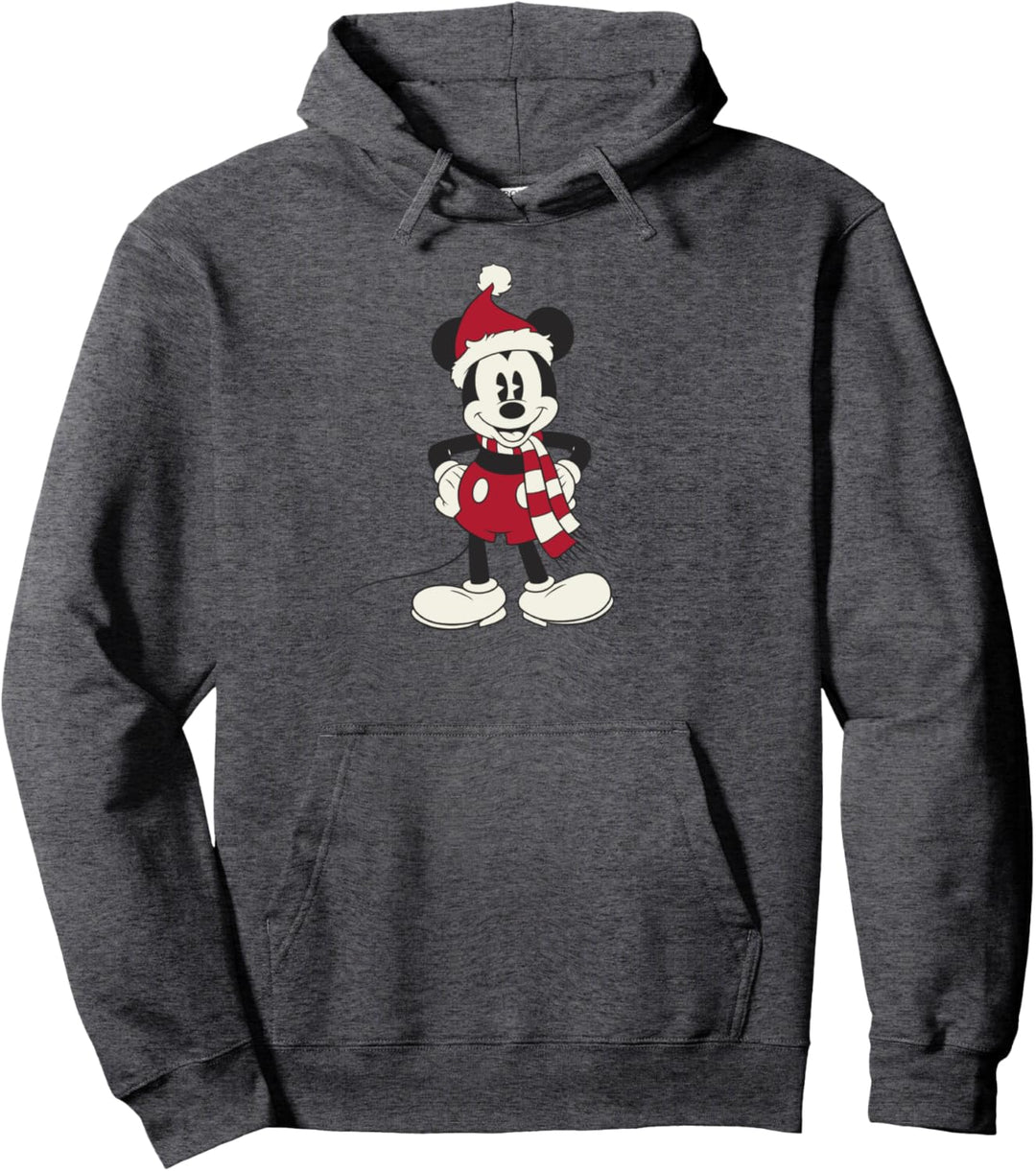Disney Mickey And Friends Weihnachten Mickey Santa Portrait Pullover Hoodie