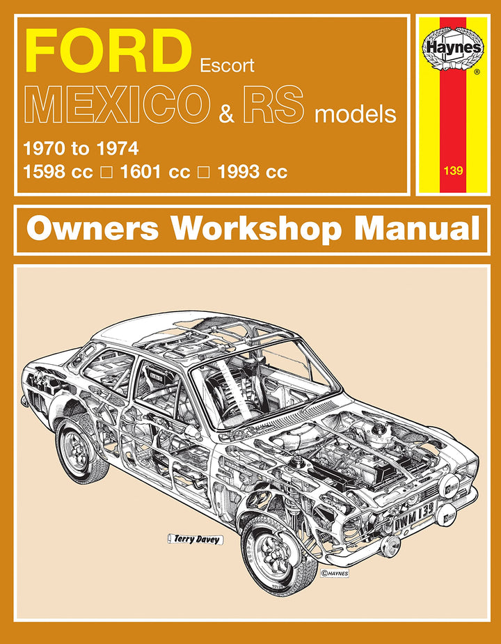 Ford Escort RS Mexico, Taschenbuch