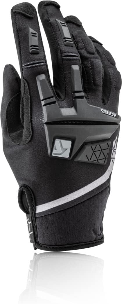 Acerbis X-Enduro Motorradhandschuhe Schwarz 3XL, Schwarz 3XL