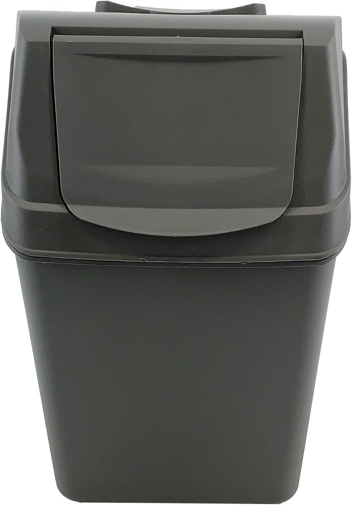 Prosperplast Sortibox Mülleimer Mülltrennsystem Abfalleimer Behälter 3x20L Grau Grau 3x20 Litros, Gr