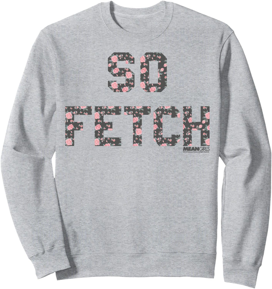 Mean Girls Bold Pink So Fetch Sweatshirt
