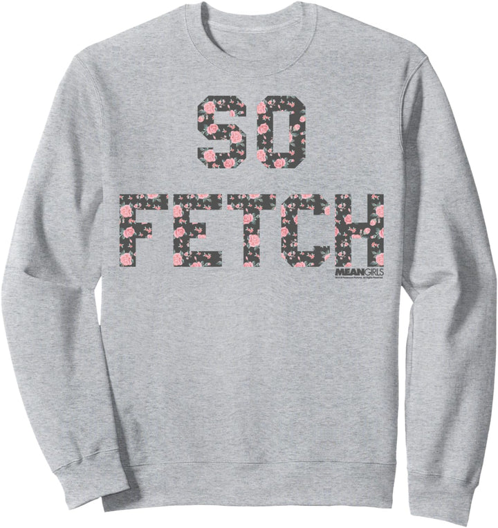 Mean Girls Bold Pink So Fetch Sweatshirt