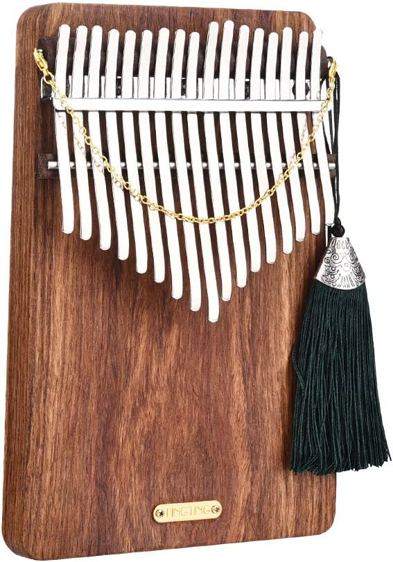 LingTing Kalimba LT-K17P 17 Tasten Kalimba Mbira Daumenklavier, Geschenk für Kinder und Erwachsene,