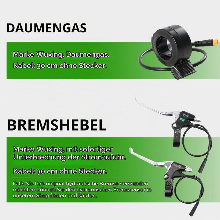 YOSE POWER Ebike Kit 36V250W 26&