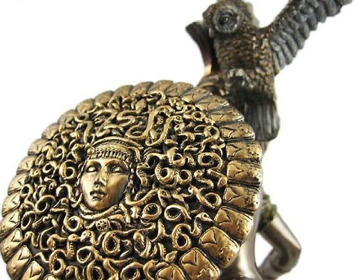 Private Labe athena skulptur griechische göttin, bronzefarben Xyz XYZ