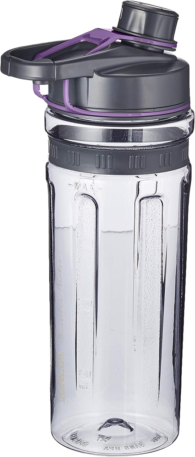 Sencor STM 3730SL SBB 007VT, Einzigartige Sportflasche 0,6 L, BPA Frei, Kunststoff Lila, Lila
