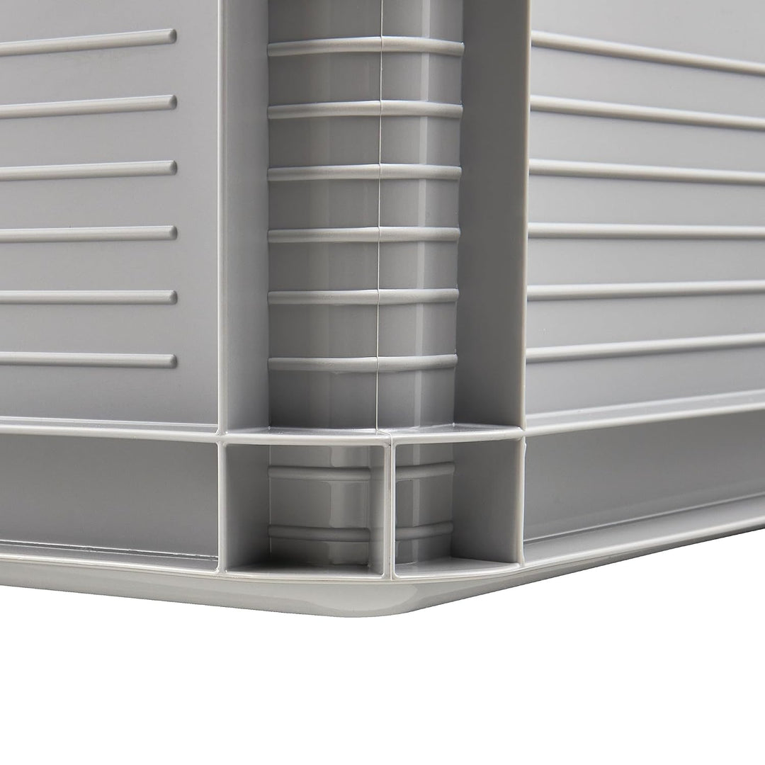 keeeper Transportbox, Stapelbar, Polypropylen, 45 l, Robert, Nordic Grey Nordic Grey 45 L Transportb