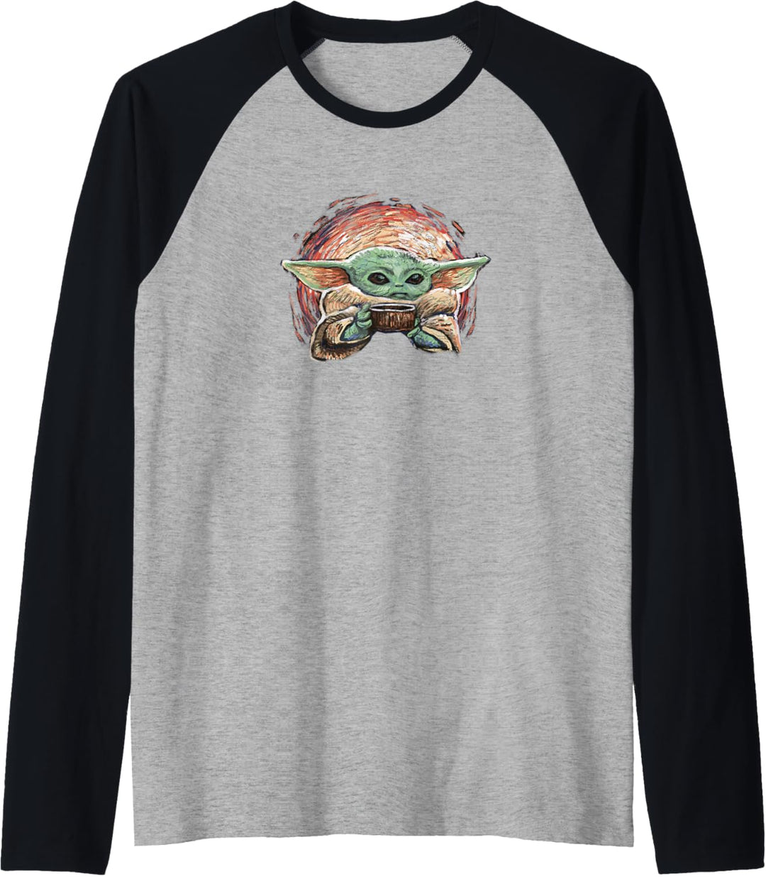 Star Wars The Mandalorian Sipping Starries Small C1 Raglan