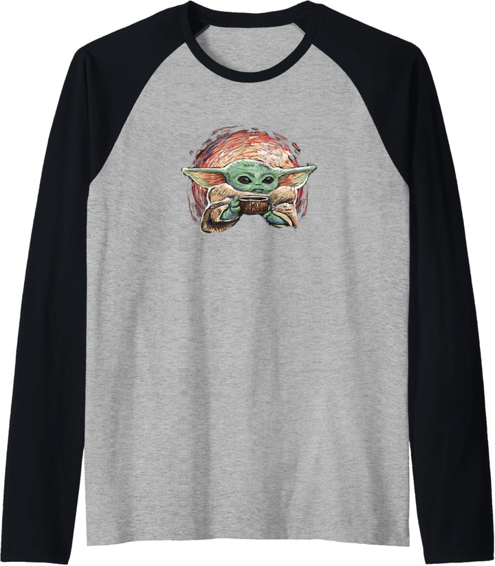 Star Wars The Mandalorian Sipping Starries Small C1 Raglan
