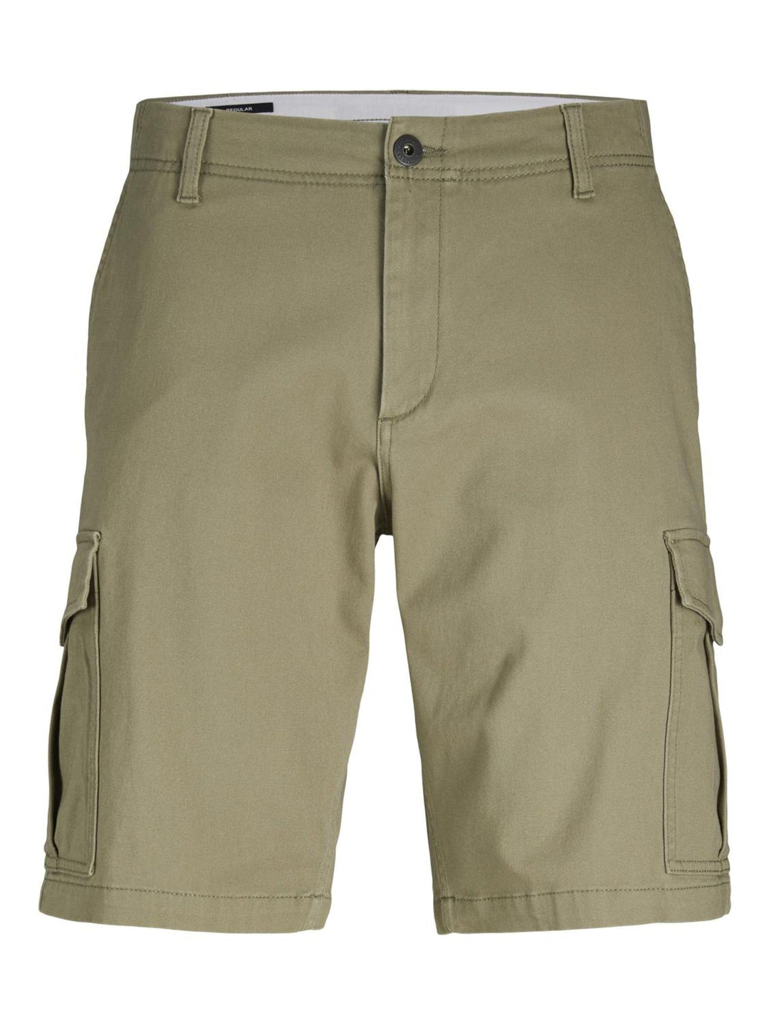 JACK & JONES Male Cargo Shorts Plus Normal geschnitten Cargo Shorts S Oil Green, S Oil Green