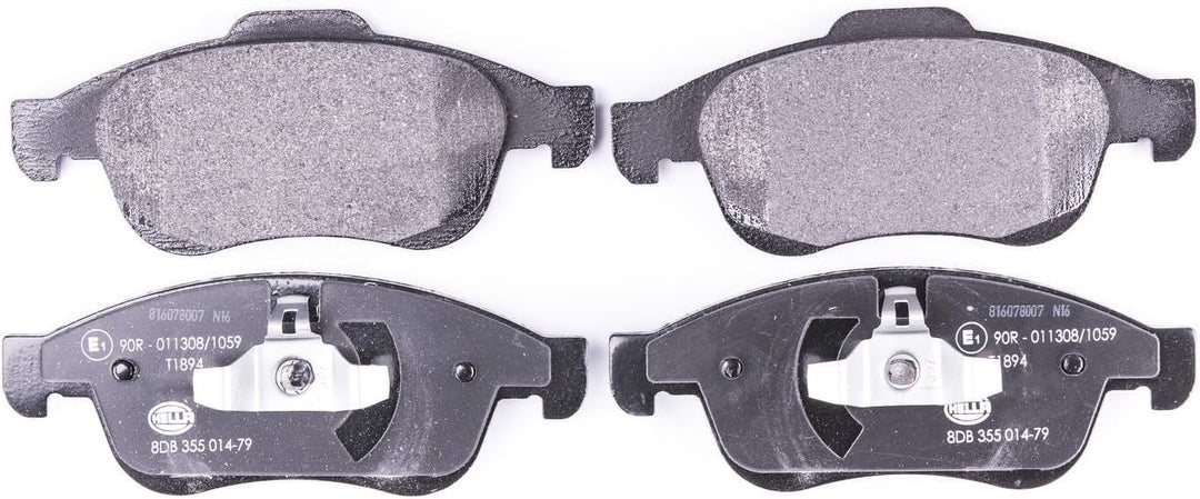 HELLA PAGID 8DB 355 014-791 Bremsbelagsatz - T1894 - Dicke/Stärke: 18mm - Bremssystem: Teves - nicht