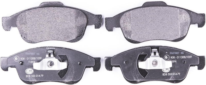 HELLA PAGID 8DB 355 014-791 Bremsbelagsatz - T1894 - Dicke/Stärke: 18mm - Bremssystem: Teves - nicht