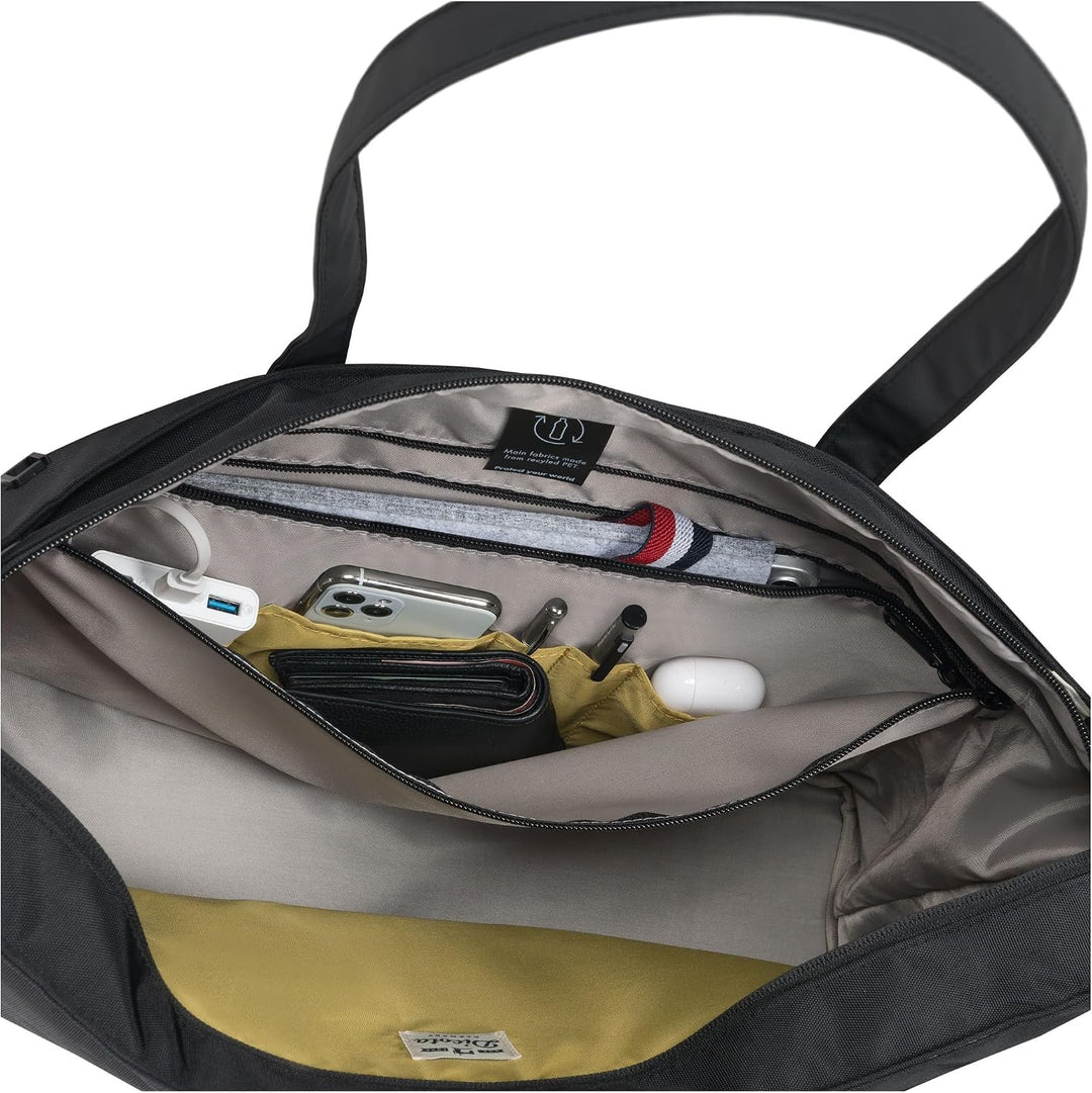 Dicota Herren Shopper Shopper (1er Pack) 35.8 cm Schwarz, 35.8 cm Schwarz