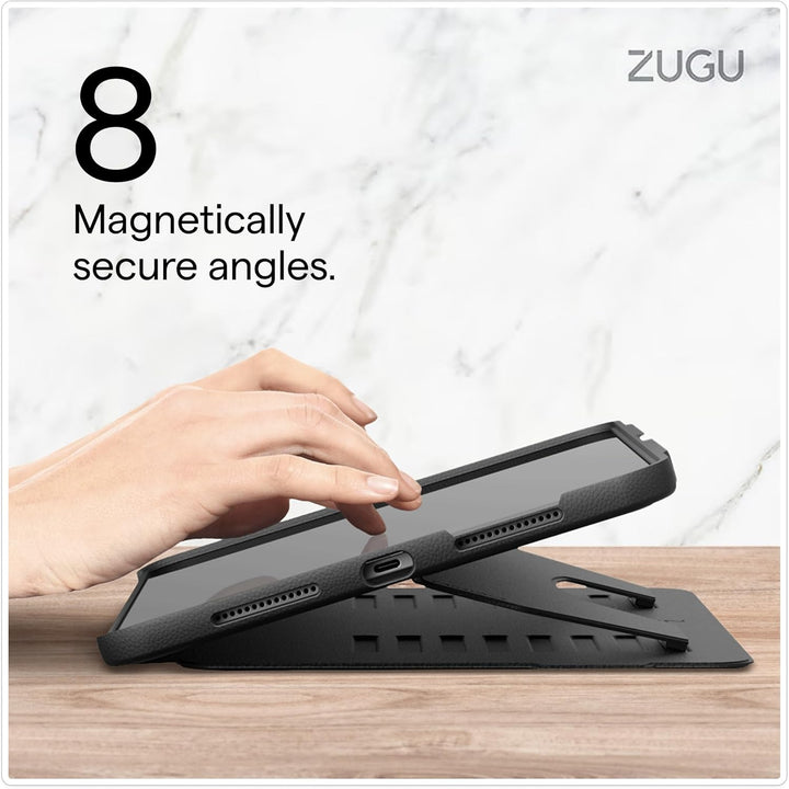 ZUGU iPad Air 5 / Air 4 Hülle 10.9 2022/2020 5. & 4. Generation schlanke Schutzhülle 8 Winkel-Stände