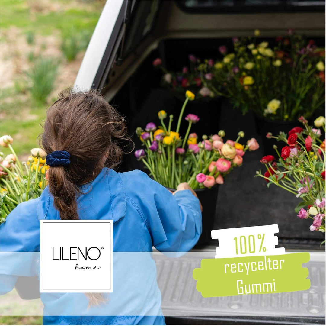 LILENO HOME Rillen Gummimatte Meterware 1000x100 cm (2x5m) - Gummiläufer Rillenmatte (3mm) als Werks