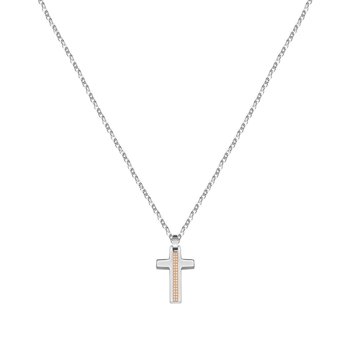 Morellato Herrenhalskette, Motown Kollektion, aus Edelstahl, Rosegold PVD - SALS44