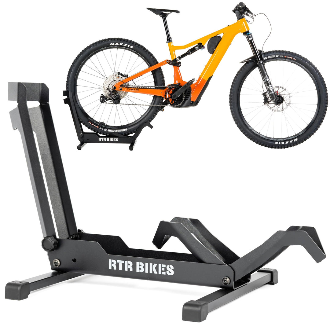 RTR BIKES Brutus Professional Freistehender Fahrradständer ohne Befestigung - Ideal für Ihre Garage,