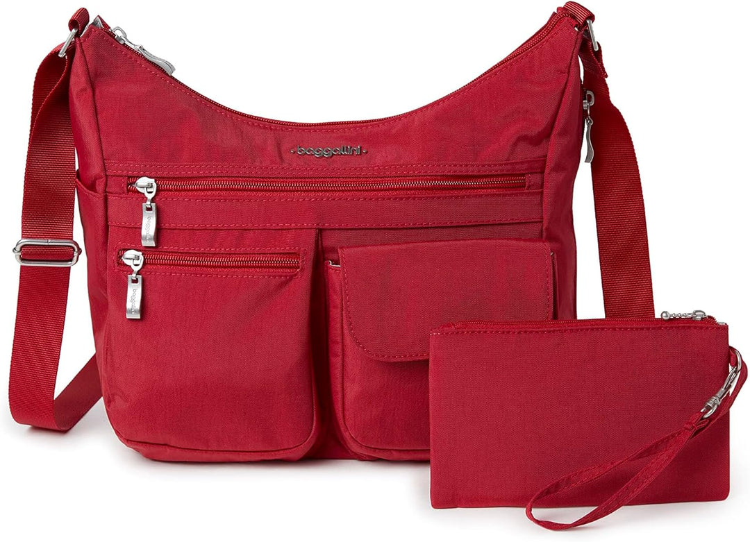 Baggallini Damen Everywhere bagg with überall Tasche mit RFID Einheitsgrösse Apfelgrün, Einheitsgrös