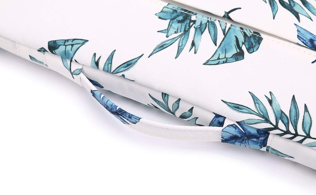 Kinmac Schutzhülle für Laptops mit 360-Grad-Schutz, wasserdicht, mit Griff Banana Leaf 13.5 inch-14