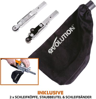 Evolution Build Feilenschleifer, Präzisionsschleifer mit Schleifarm, voll einstellbar bis 120°, 400