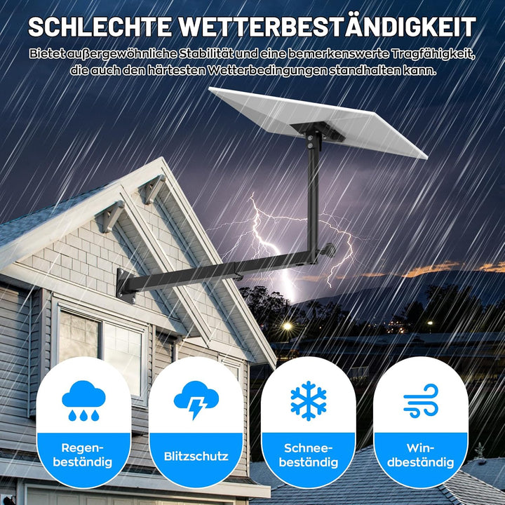 IMAYCC 360°Verstellbare Starlink Gen 3 Halterung mit Ausziehbarem-Masthalterung, Anti-RostStarlink G
