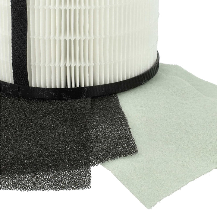 vhbw 4X Luftilter kompatibel mit Leitz TruSens Z-2500, Z-2000 Luftreiniger - Kombifilter Vorfilter +