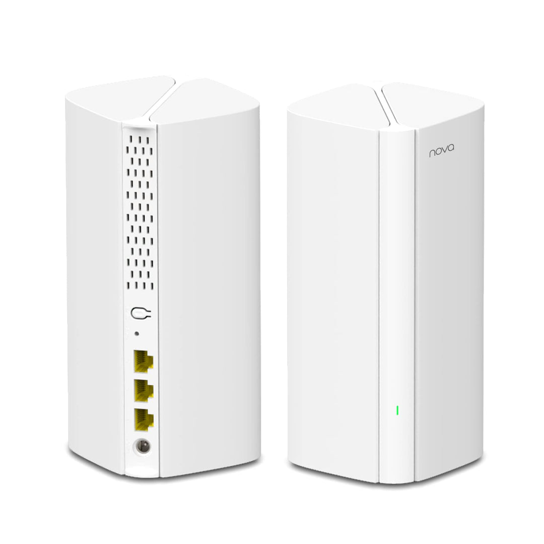 Tenda Nova MX12 Mesh WLAN WiFi 6 System - AX3000 Dual Band WLAN Mesh System - Reichweite bis zu 460m