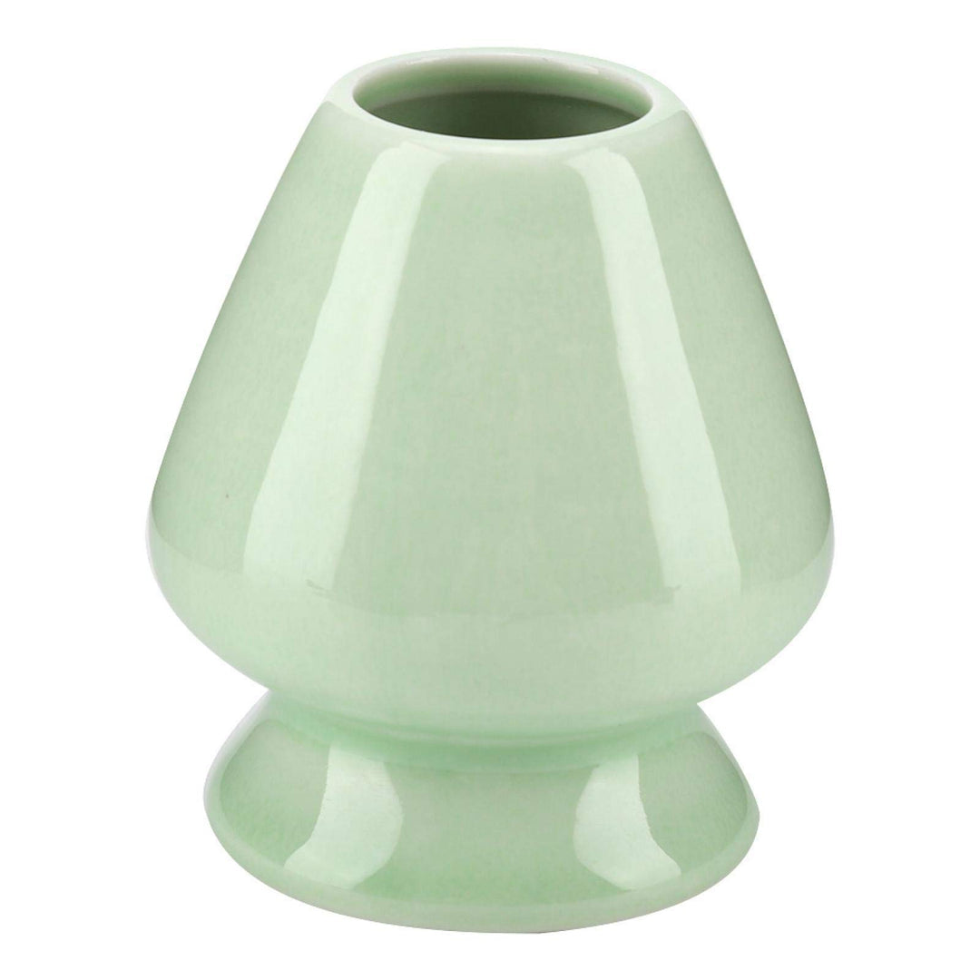Matcha Besen Halter, Chasen Ständer grün 3,1x2,8x2,8 Zoll für japanisches Tee Zubehör, Grün