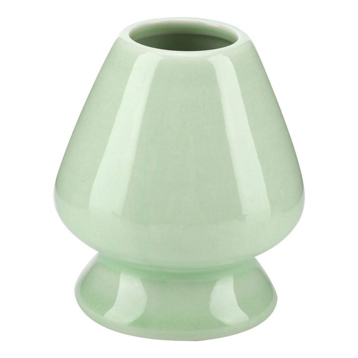 Matcha Besen Halter, Chasen Ständer grün 3,1x2,8x2,8 Zoll für japanisches Tee Zubehör, Grün