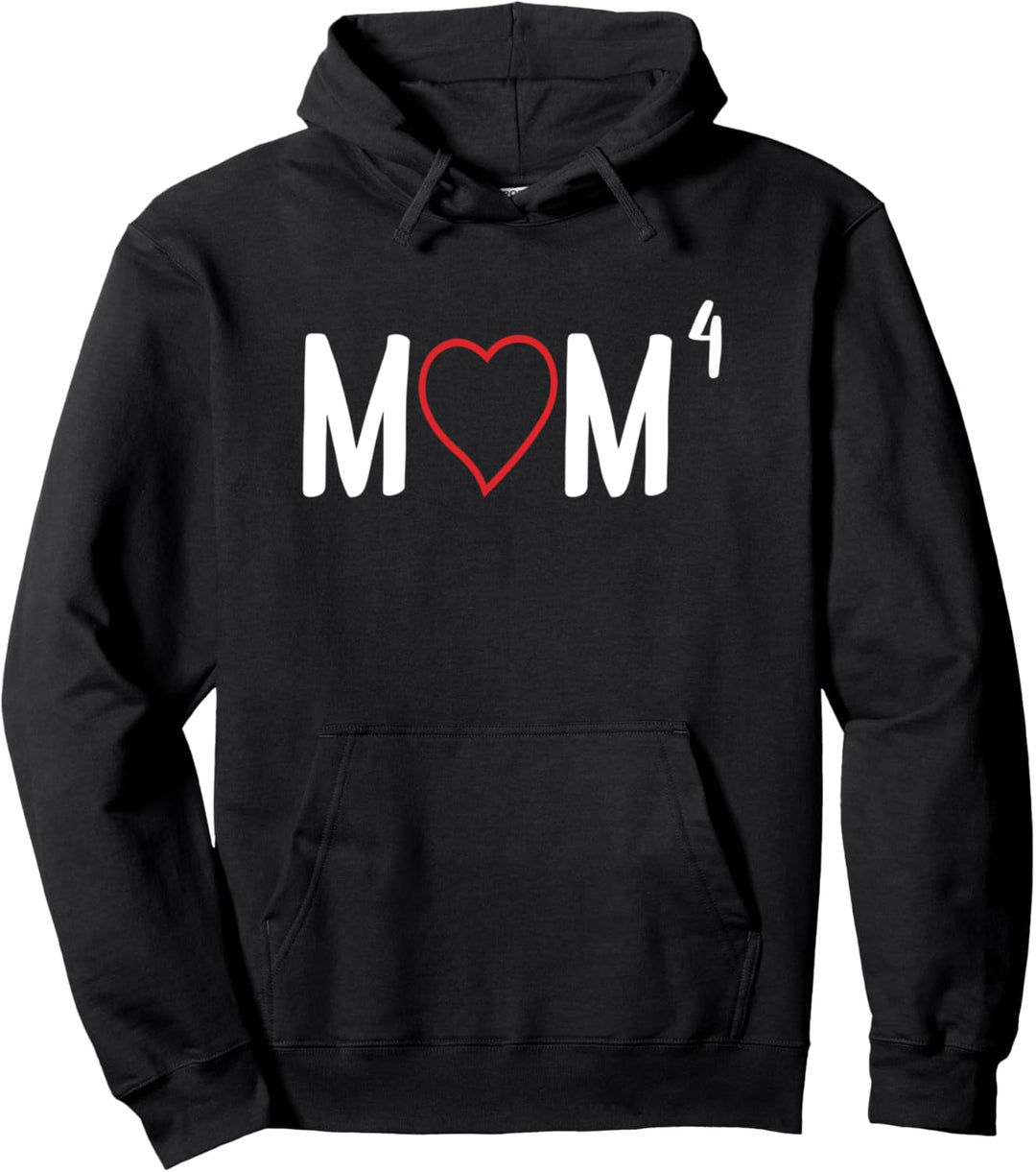 Mama zum vierten Muttertag von 4 Vier Kinder Pullover Hoodie