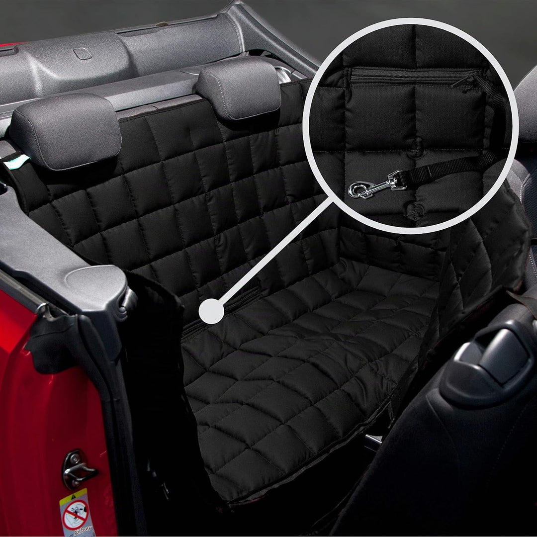 Doctor Bark gepolsterte Cabrio Autoschondecke All-Side Schutz - Rückbank, für alle Cabrios und Coupé