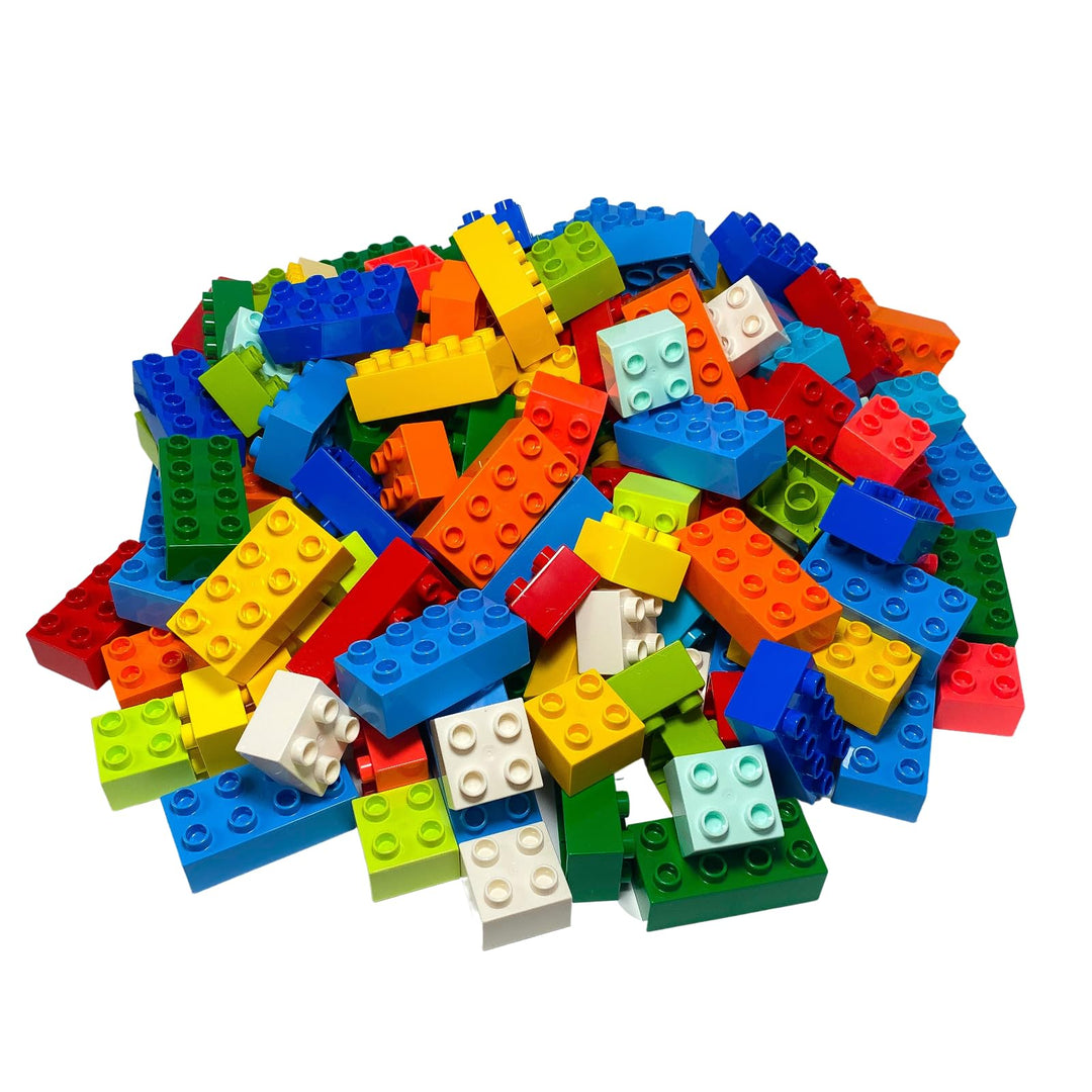 LEGO® DUPLO® Steine Set 50x – 12x 2x4 & 38x 2x2 Bausteine bunt gemischt NEU – Grundsteine 3011 & 343