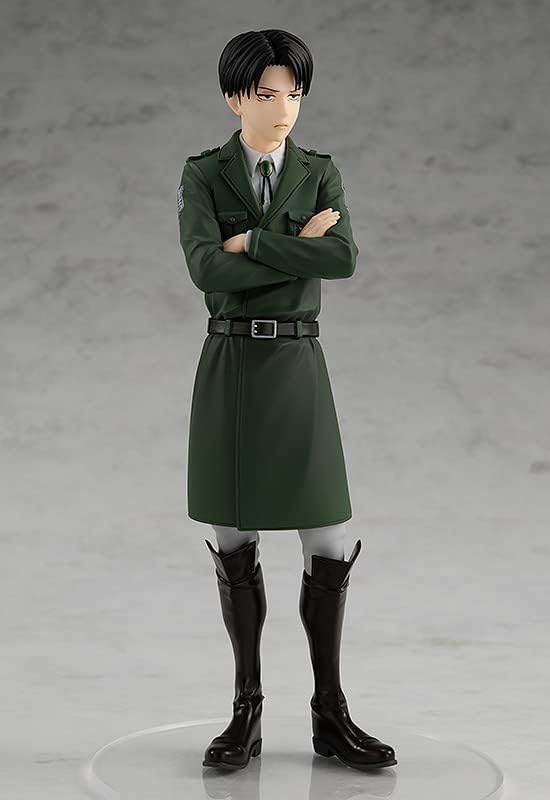Attack on Titan Pop Up Parade PVC Statue Levi 17 cm 17 cm Mehrfarbig, 17 cm Mehrfarbig