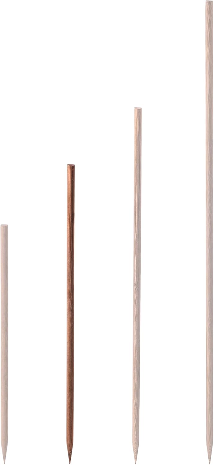 KADAX Holzstäbe 100 cm x 23 mm, 20er Set, Pflanzstäbe aus imprägniertem Holz, Holzpfähle als Rankhil