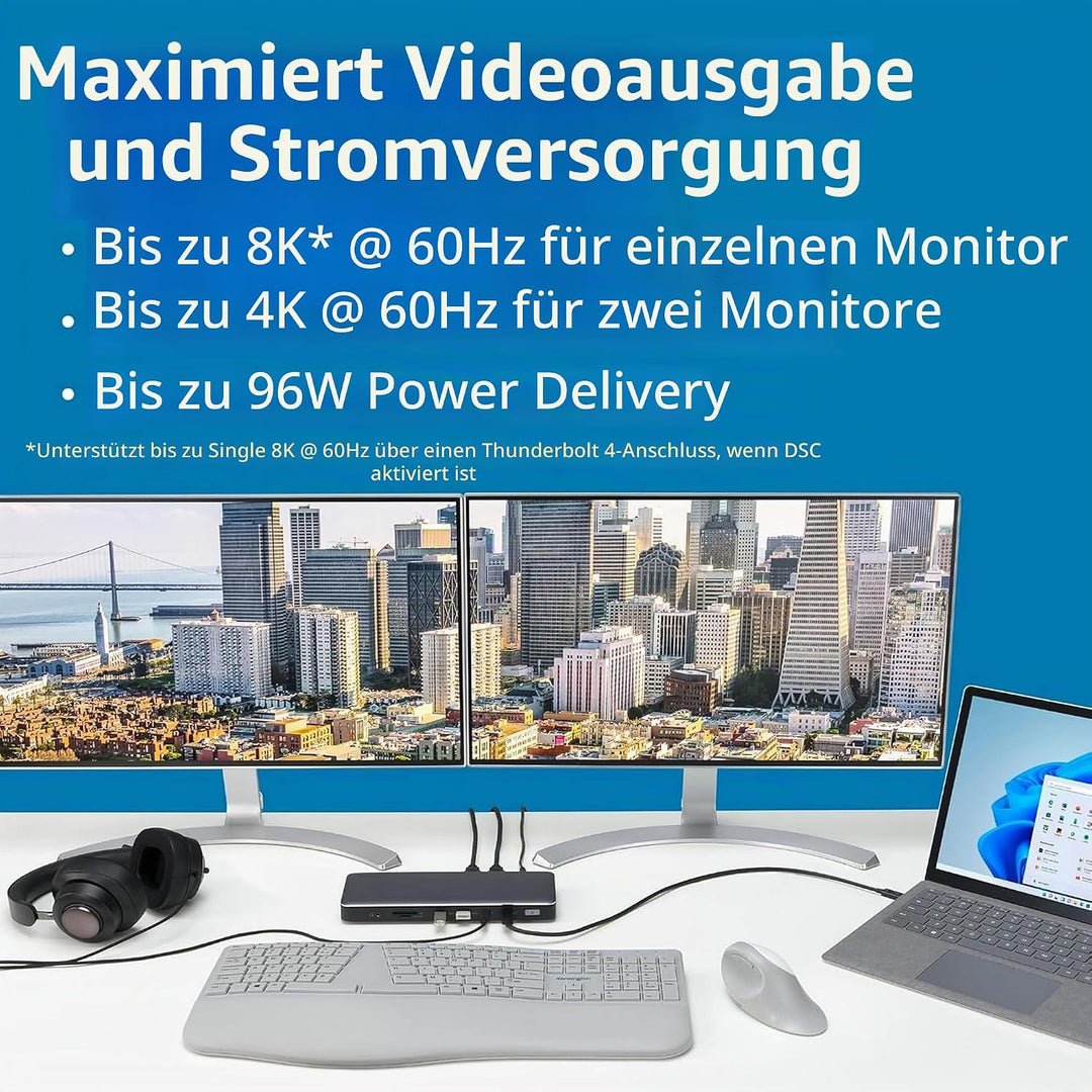 Kensington Docking Station SD5760T Thunderbolt 4