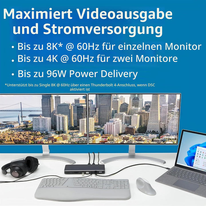 Kensington Docking Station SD5760T Thunderbolt 4