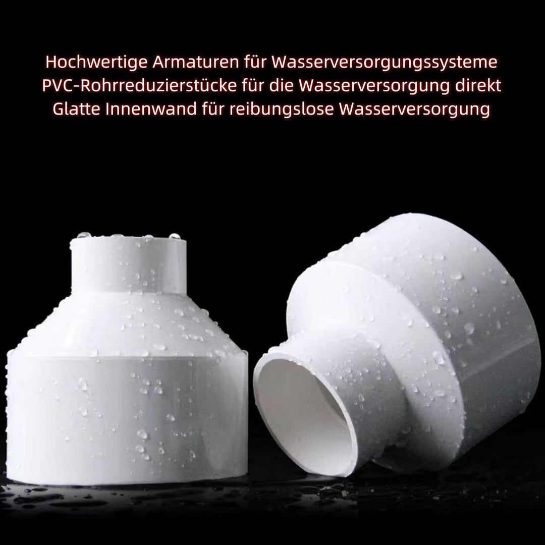 Reduzierstücke von 32mm auf 20mm, Adapter, PVC-Adapter für Abgasrohre, Abflüsse, Regenwassernutzungs