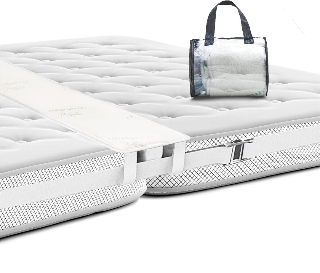 BALIBETOV Liebesbrücke für Matratzen [198x20cm] – Matratzenkeil & Ritzenfüller mit Memory-Schaum, Sp