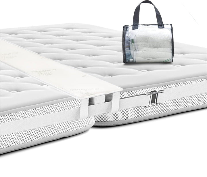 BALIBETOV Liebesbrücke für Matratzen [198x20cm] – Matratzenkeil & Ritzenfüller mit Memory-Schaum, Sp