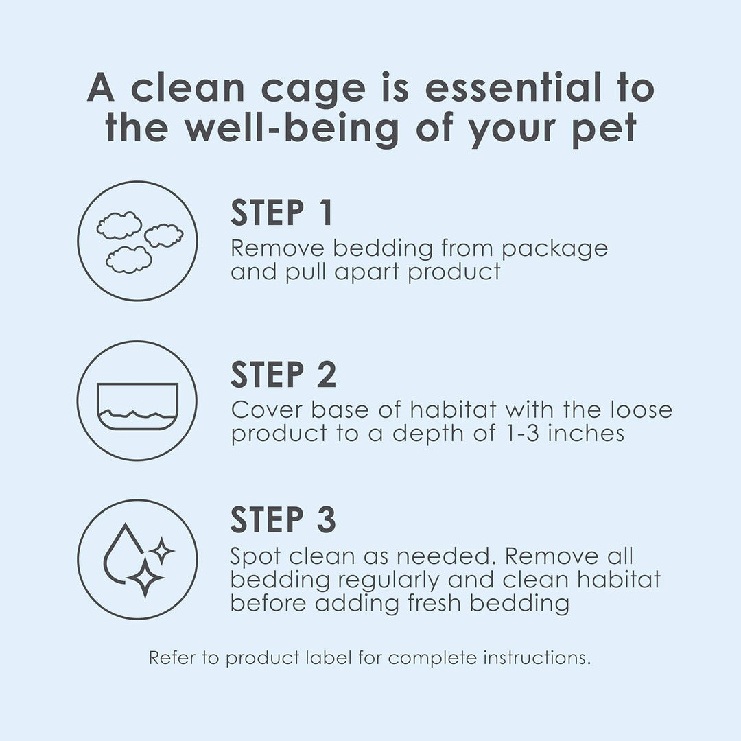 Kaytee Superpet, Clean & Cozy Streu für kleine Haustiere wie Mäuse, Rennmäuse, Nagetiere, Hamster, K