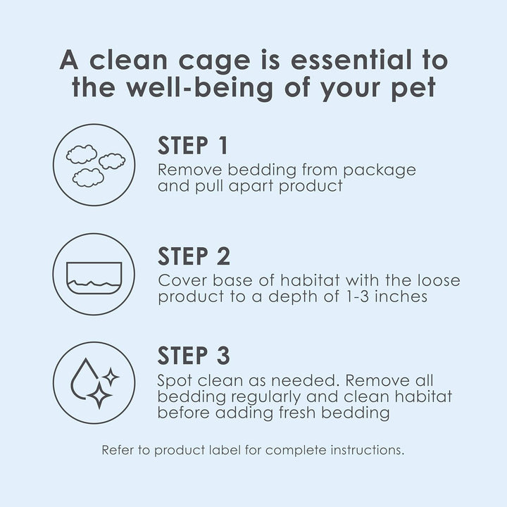 Kaytee Superpet, Clean & Cozy Streu für kleine Haustiere wie Mäuse, Rennmäuse, Nagetiere, Hamster, K