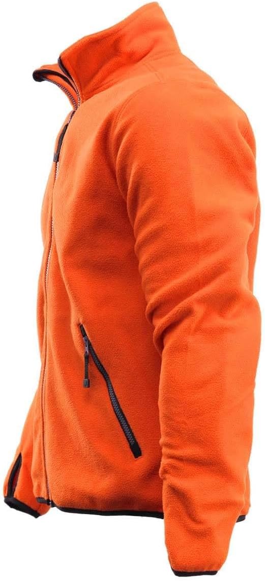 Jobman Fleecejacke 5501 Orange Gr. XL Orange XL, Orange XL
