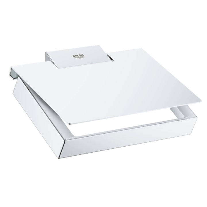 GROHE Selection Cube Bad-Accessoires - WC-Papierhalter, chrom, 40781000