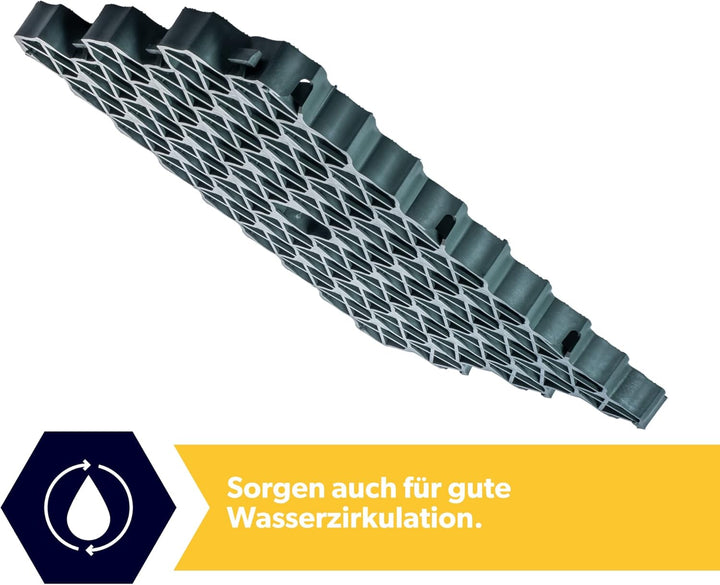 KADAX Paddockplatten aus Kunststoff, 60x40cm, 5 m², 2 Farben, Belastbarkeit bis zu 1000 t, Rasengitt