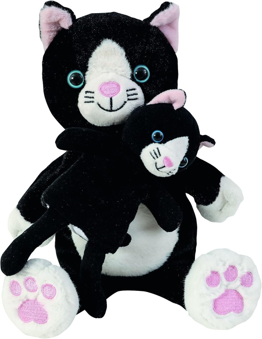 Beleduc 40460 - Mutter & Kind Handpuppe Cara & Mimi, Bewährt im Kindergarten, Mehrfarbig Mutter & Ki