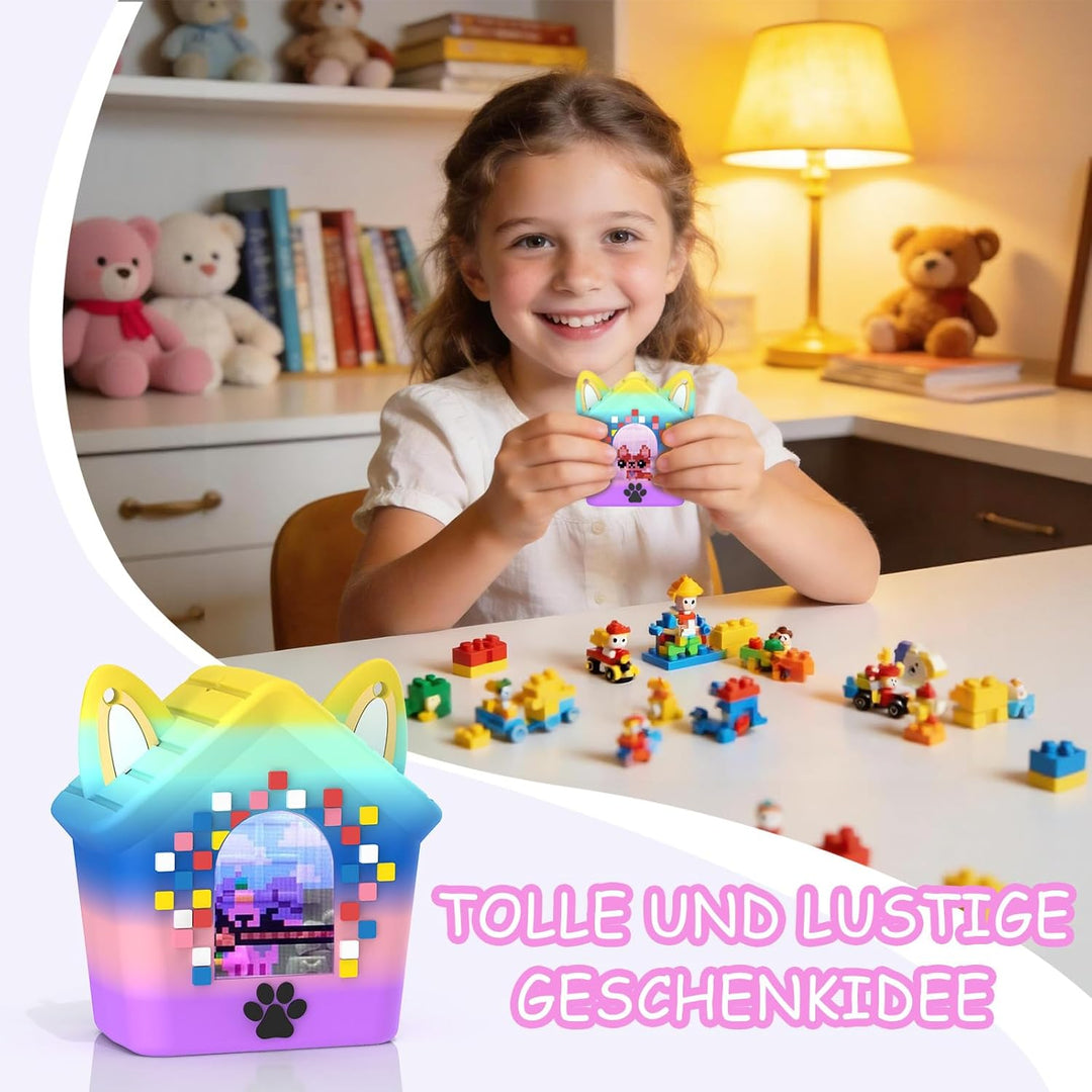 Kompatibel mit Bitzee Doghouse, Silikon Schutzhülle mit Trageband, stossfeste und Kratzfeste Schutzh