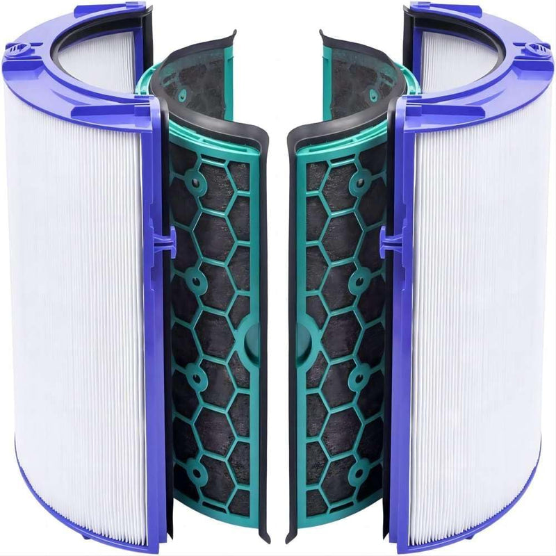 KEEPOW Filter für Dyson Pure Cool TP04 HP04 DP04 Luftreiniger Ersatzfilter Zubehör, Luftfilter für D