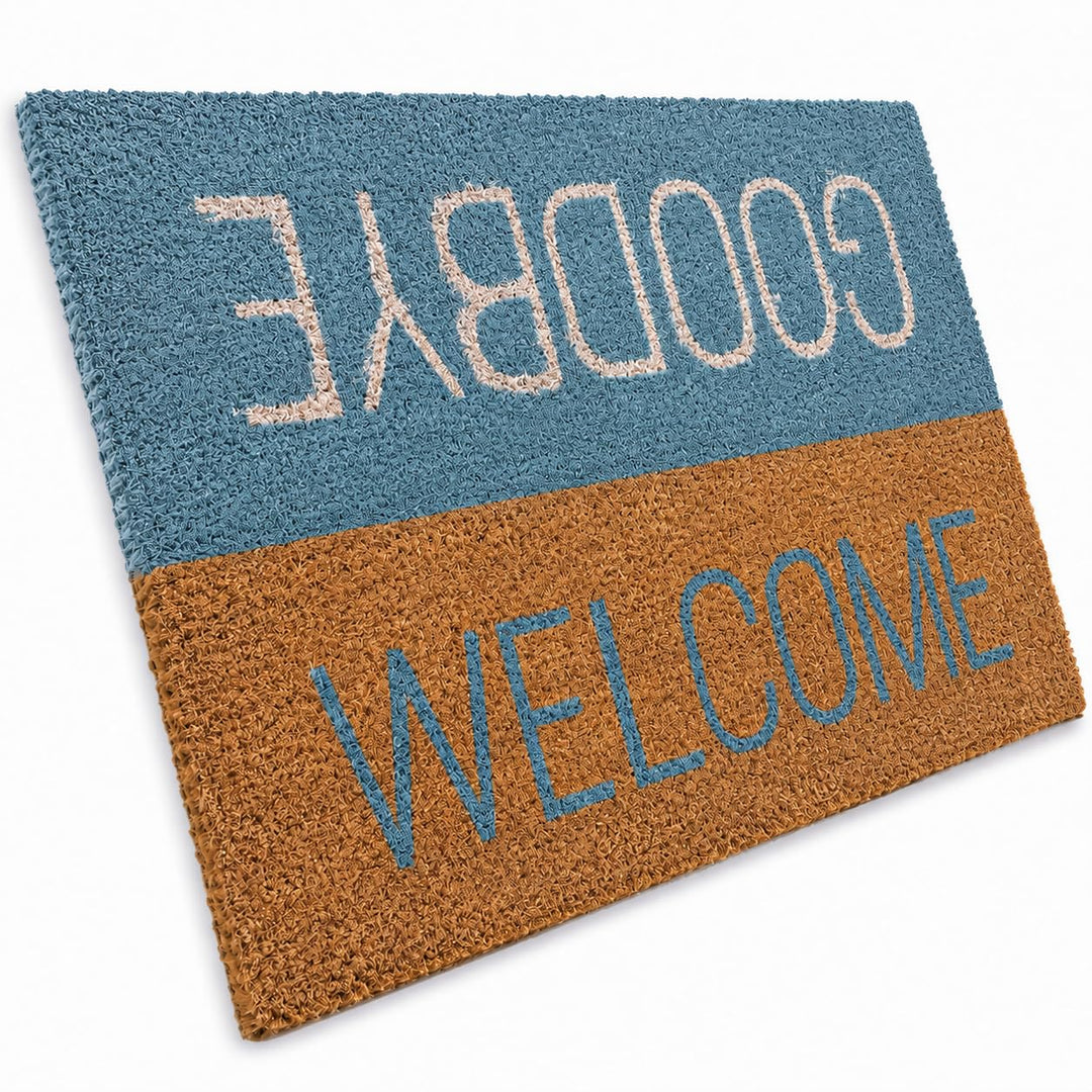 Entrando Fussmatte aus Kokos 40x60 cm - 20 Stillvolle Motiven - für aussen, robust, rutschfest - ide