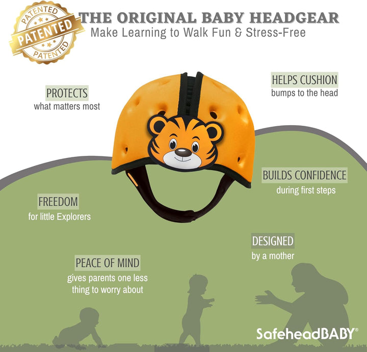 SafeheadBABY Preisgekrönter Säuglingssicherheitshelm, Babyhelm zum Krabbeln, Spazierengehen, ultrale