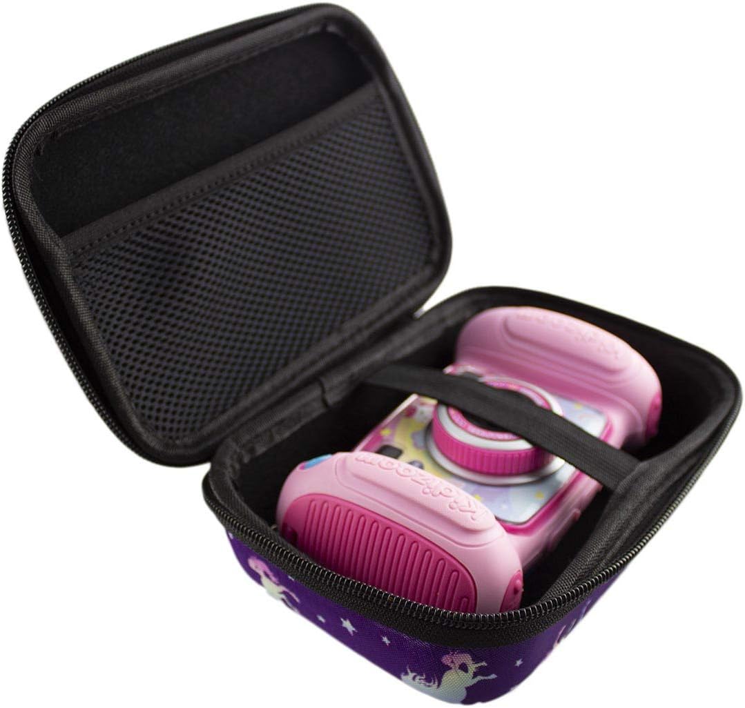 caseroxx Kinderkamera Tasche passend für V-Tech Kidizoom Duo DX in vielen Farben und Designs, Schutz